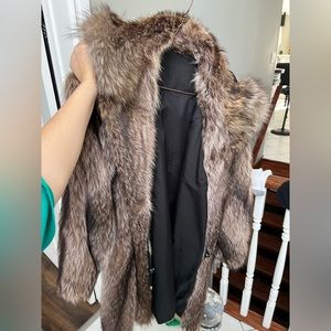 Fur coat